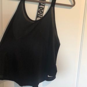 Nike Black tank top - Size Small